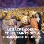 Le Sacré-Coeur et les saints de la Compagnie de Jésus