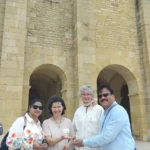 Accueil de touristes venus d'Inde